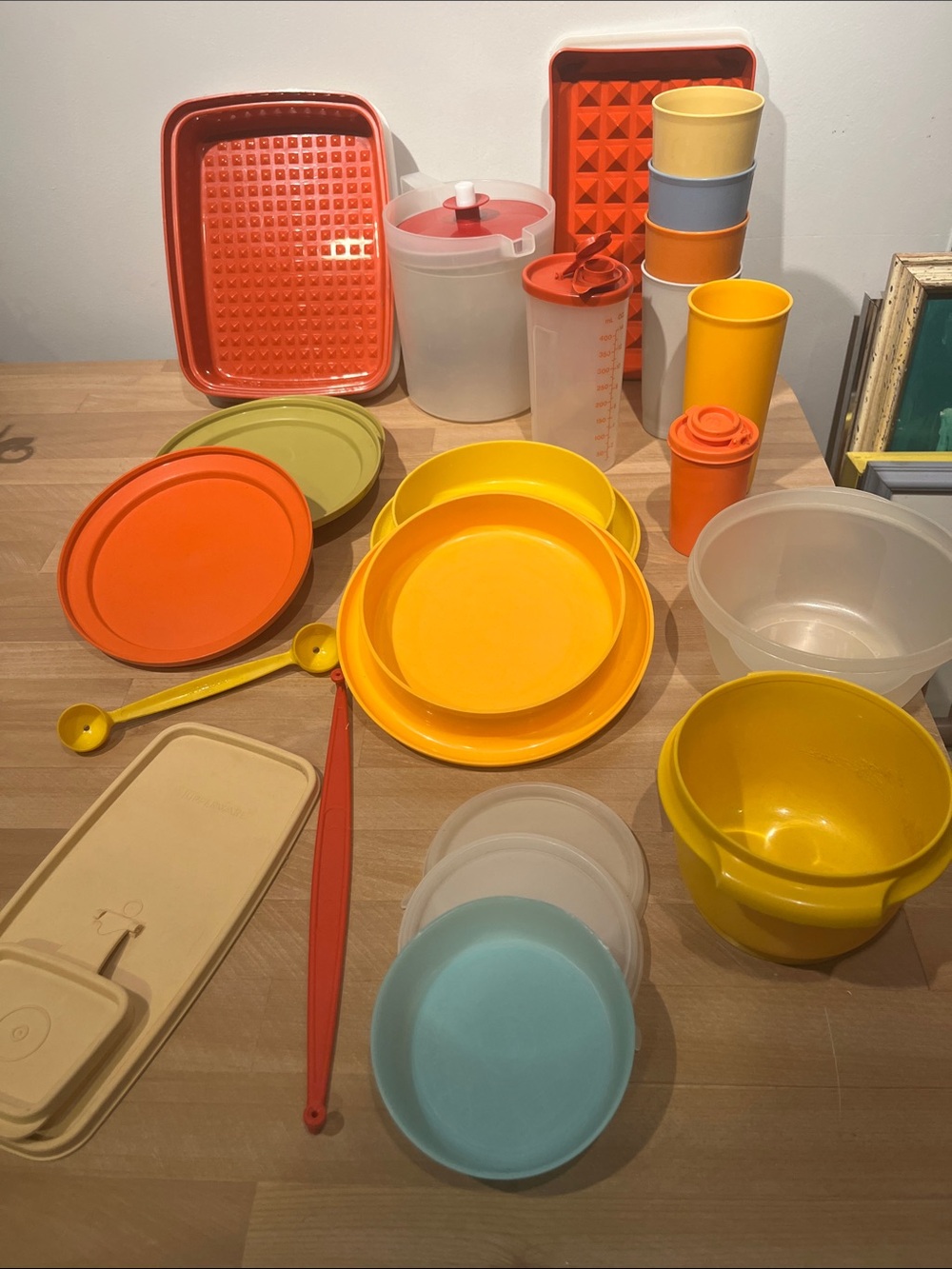 Vintage Tupperware lot as shown